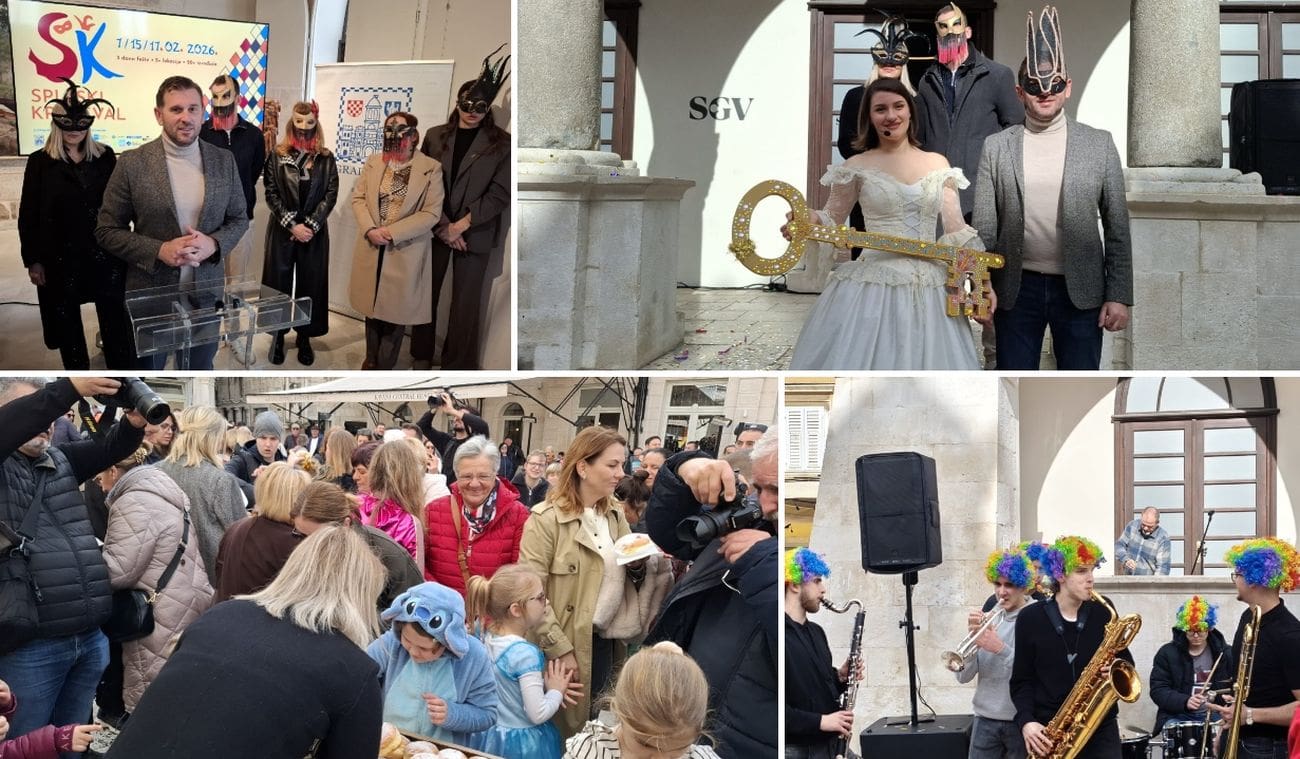 Ključevi grada predani maškarama, započeo Spli’ski krnjeval