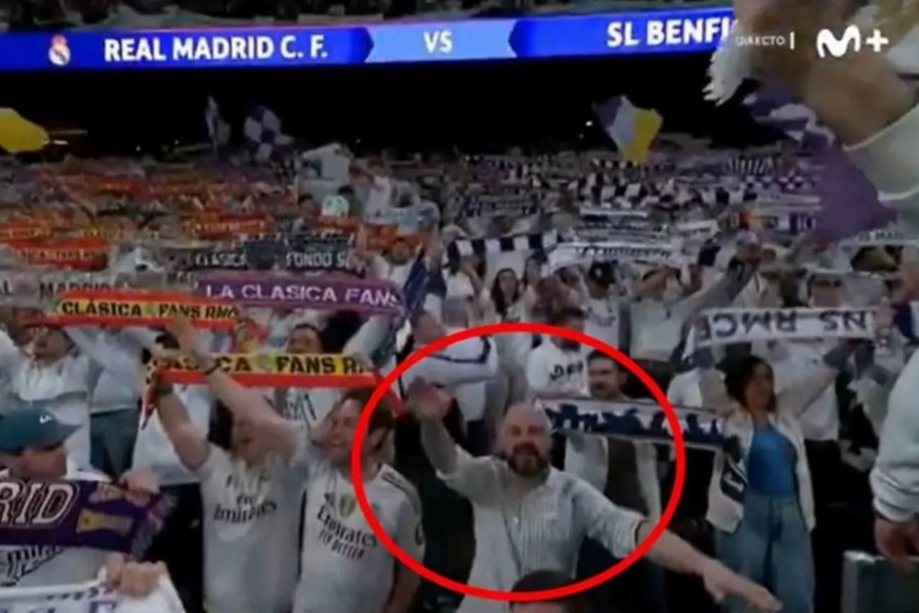 Real isključio iz kluba lika koji je na utakmici salutirao nacističkim pozdravom. Uhićen je