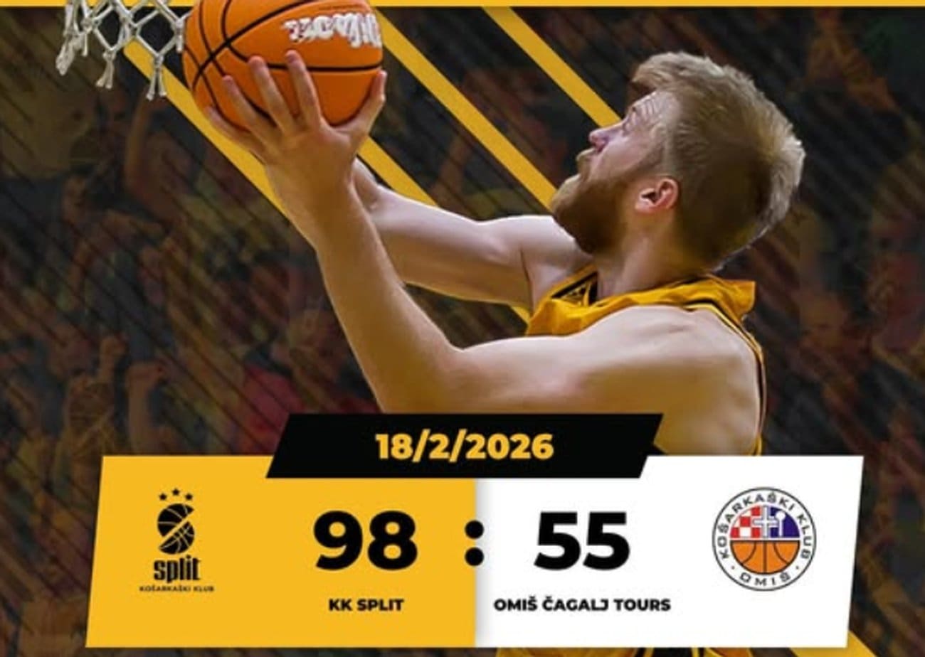 Split uvjerljiv protiv ekipe iz Omiša