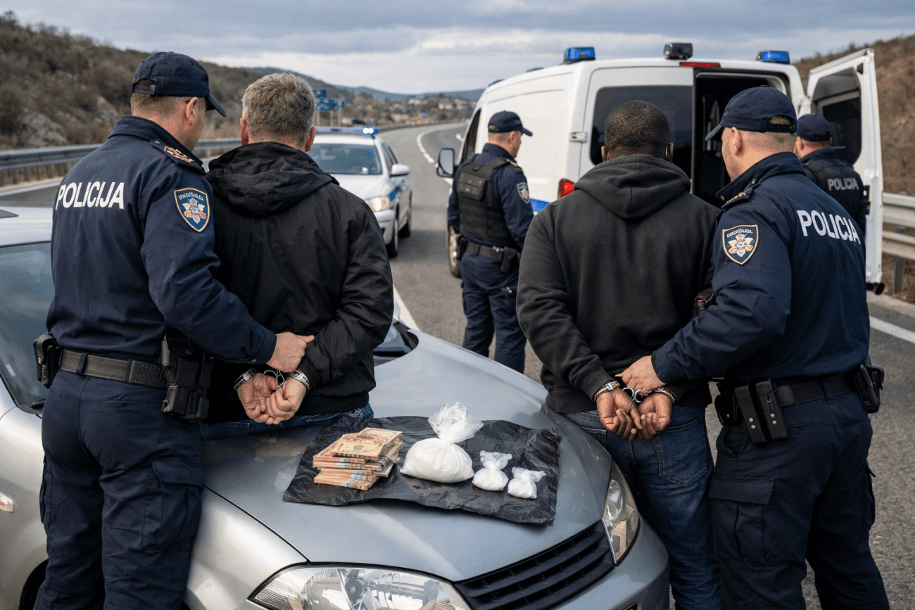Na A1 u Dalmaciji pronađen kokain