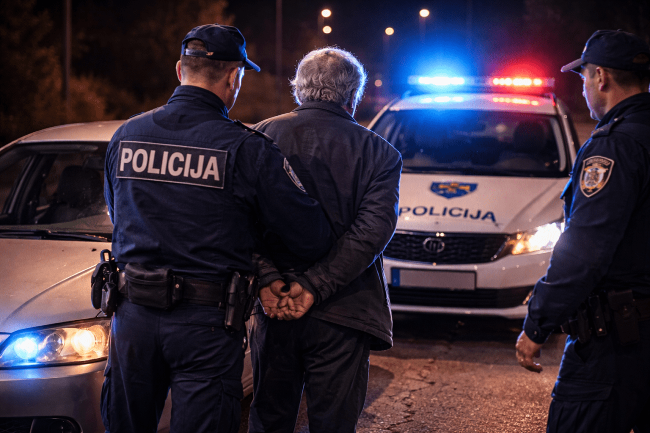 Neukrotivi vozač (77) divljao kroz Klis u alkoholiziranom stanju. Imamo detalje uhićenja