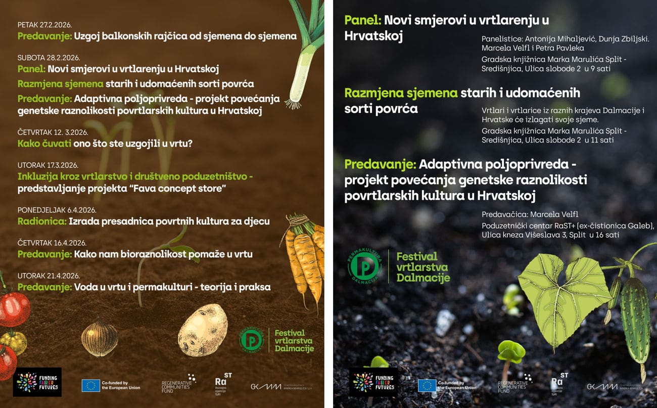 Proljeće kuca na vrata: Pridružite nam se na 2. Festivalu vrtlarstva Dalmacije!