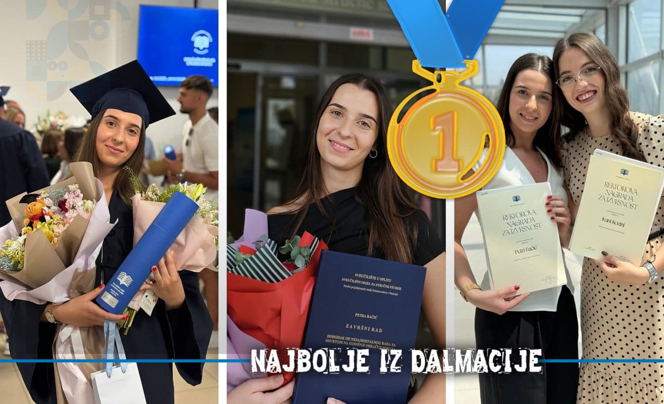 "Planiram se vratiti na otok":  Bruna je iz Blata, rastura u Splitu na studiju računarstva, a studentima poručuje da budu uporni, znatiželjni i da ne odustaju od svojih ciljeva