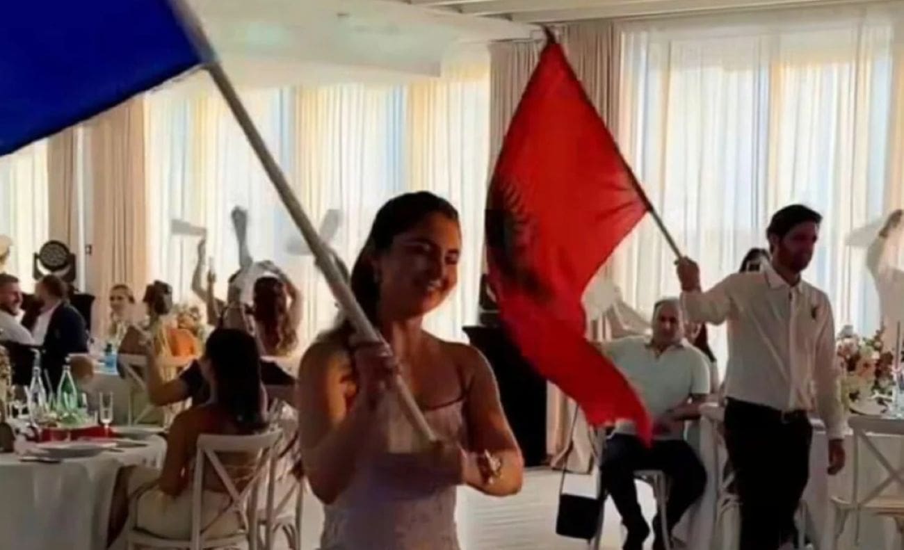 VIDEO Pir Hrvatice i Albanca u Dalmaciji postao hit, zabavljali se uz Thompsona i turbofolk