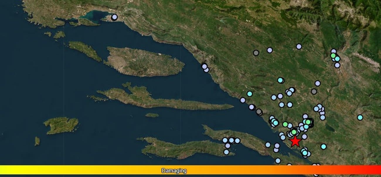Novi potres zatresao Dalmaciju!