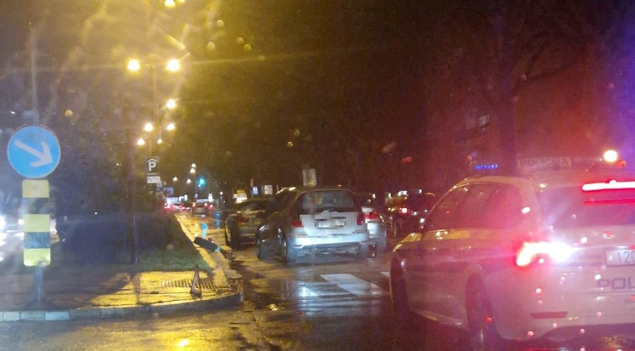 Lančani sudar u Poljičkoj