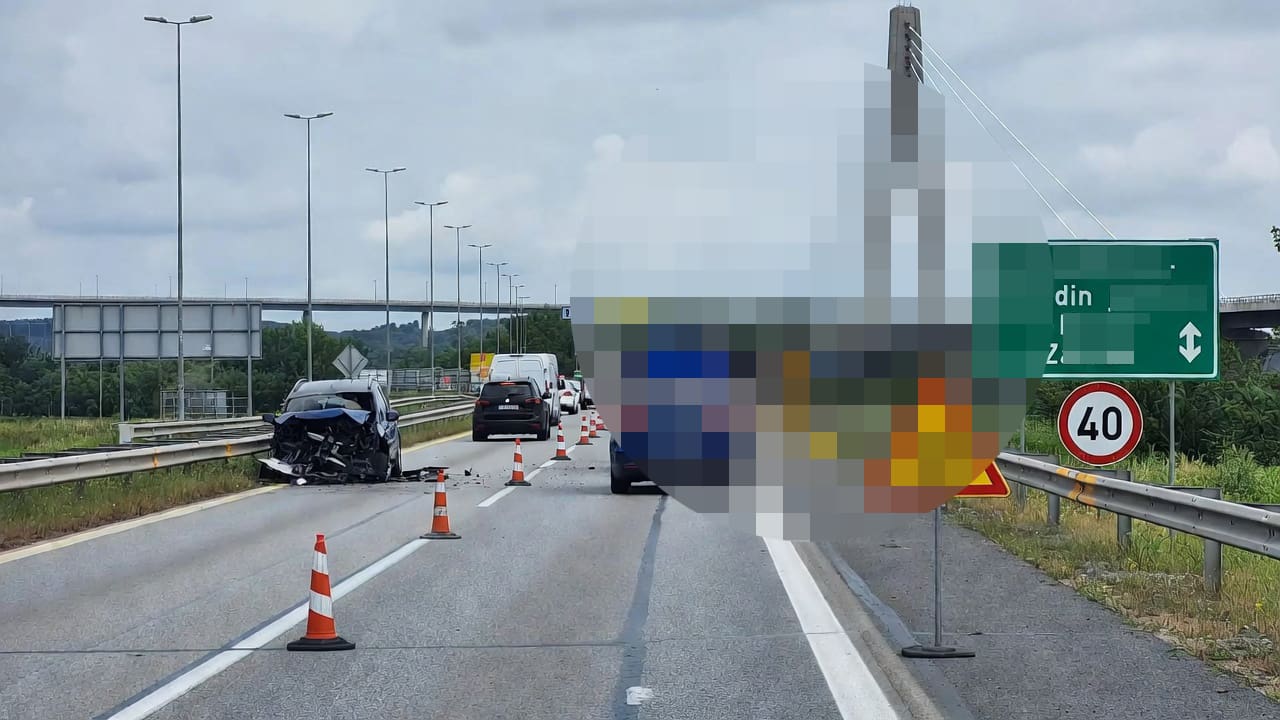 Prometna nesreće na Dalmatini. Vozači, pripazite: Kod Krčkog mosta prometnuje se jednim trakom