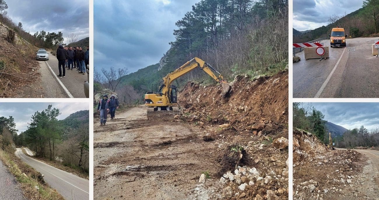 U omiškom zaleđu veliki zahvat na važnoj prometnici: "Cilj nam je da se radovi odvijaju brže"