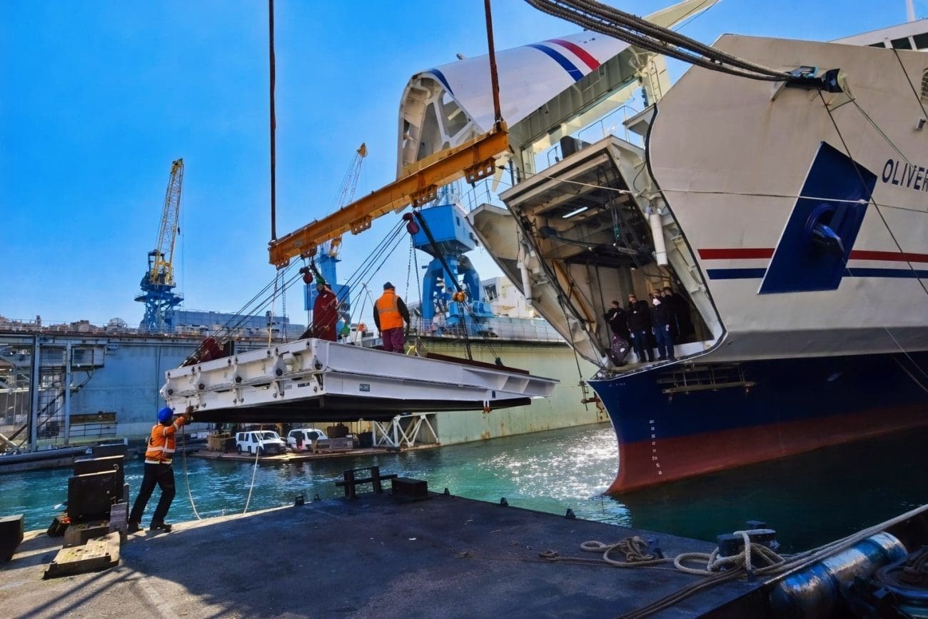 Ovako je izgledao trenutak povratka rampe u Olivera, radi se po jugu i nevremenu