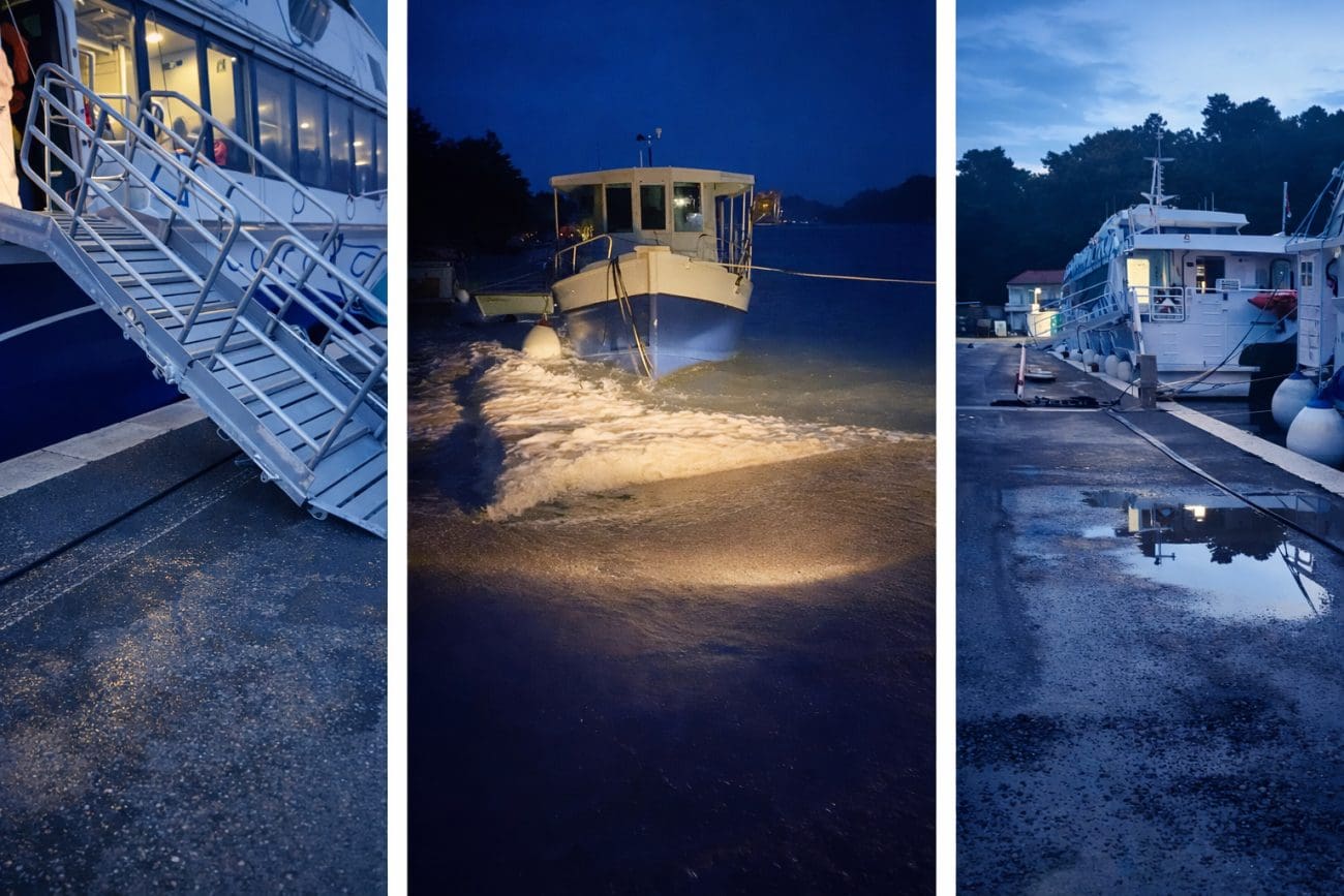 VIDEO "Kada se dogodi zlo, opet će kapetan biti kriv". Lastovo je jučer imalo razorne udare juga preko 150 km/h, danas se pojavio novi problem