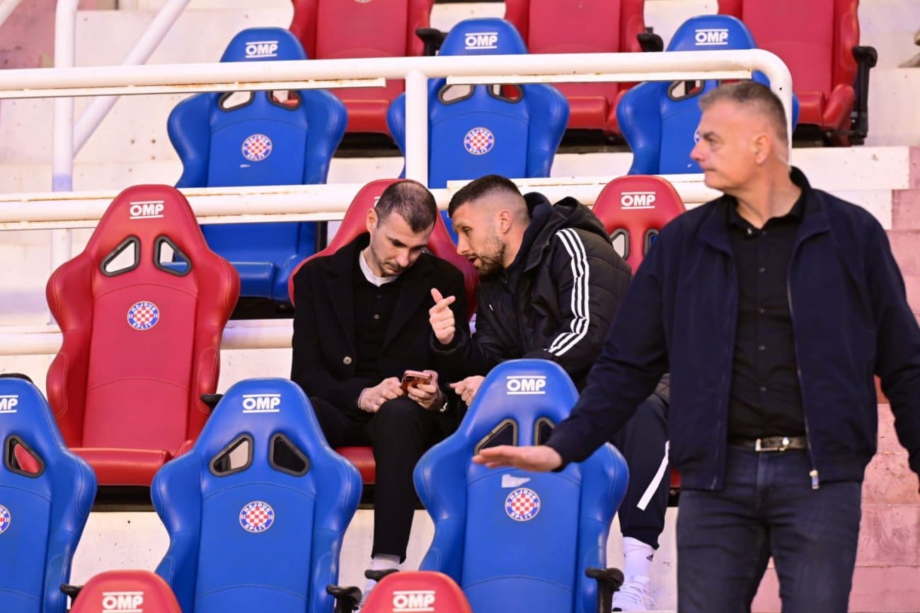 Rebić gledao Hajduka s bivšim suigračem koji je teško bolestan