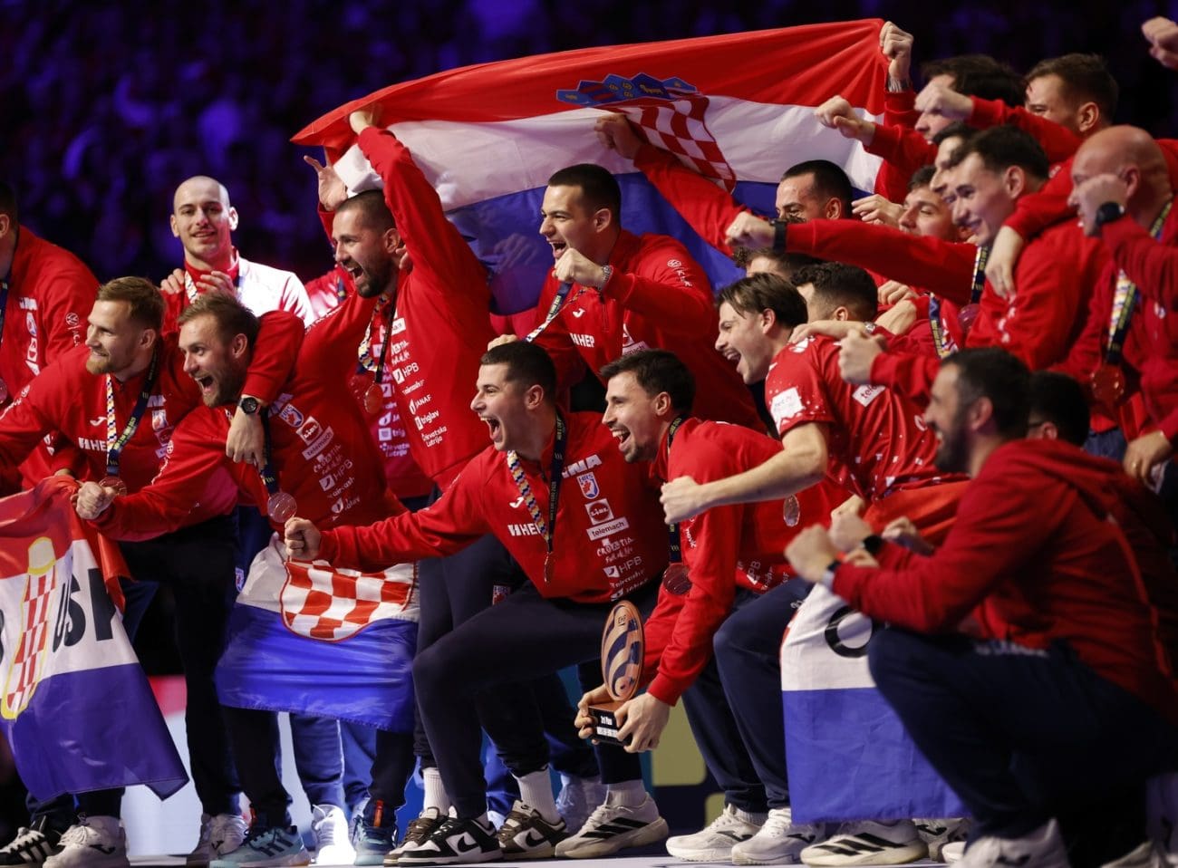 Pogledajte trenutak kada su hrvatski rukometaši dobili medalje