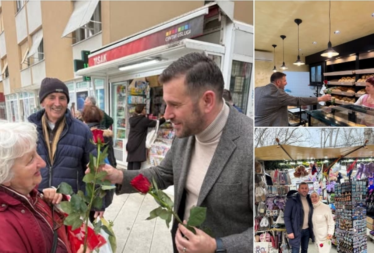 Crvene ruže za prolaznice: HDZ-ovci iznenadili Splićanke