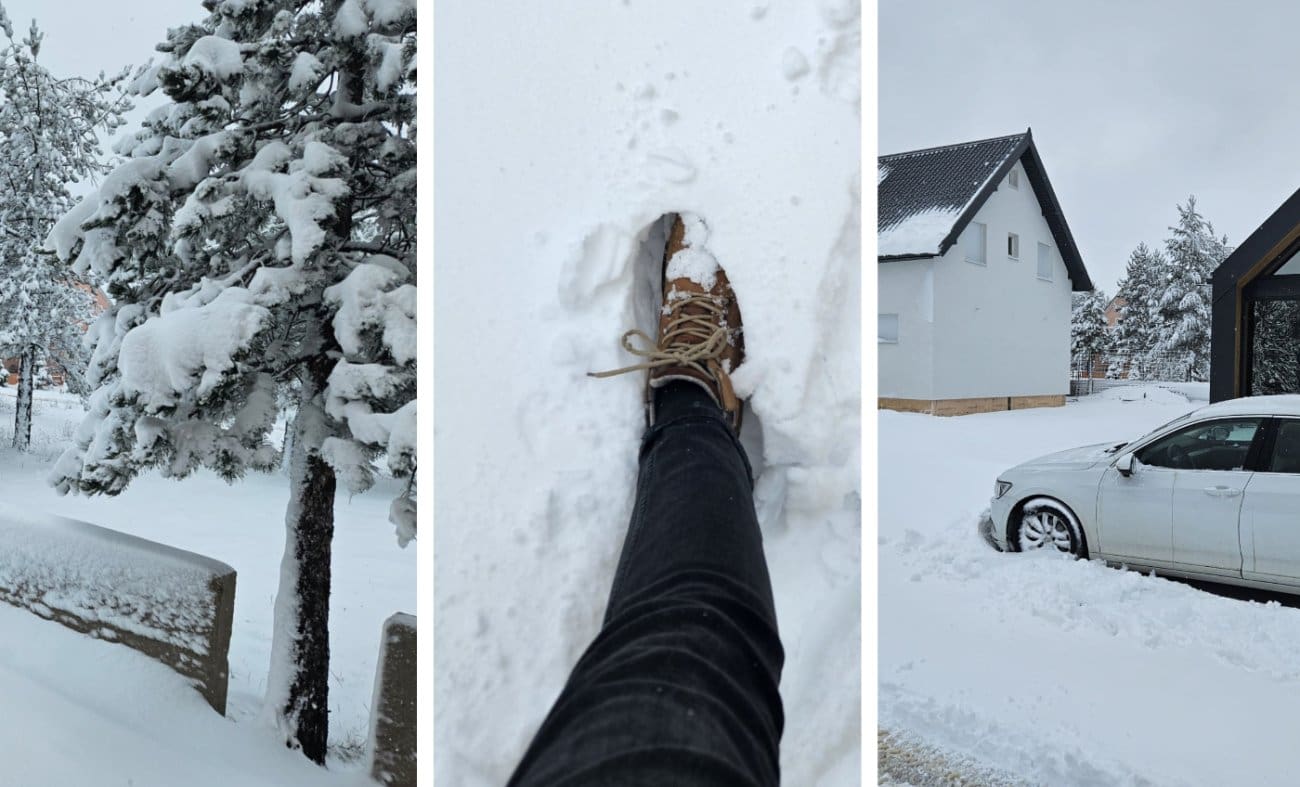Splićaninu dosadila "apstinencija" od prave zime. Krenuo na snijeg u Lici, evo što ga je dočekalo danas