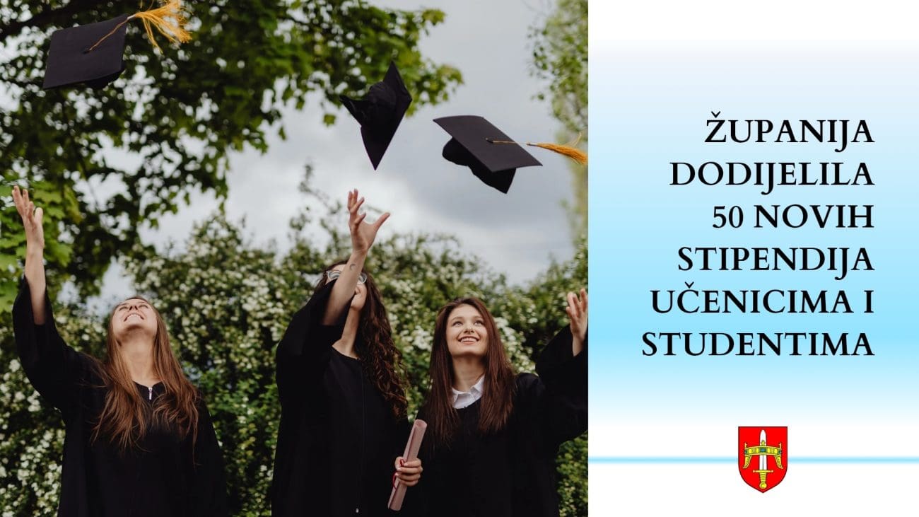 Šibensko-kninska županija dodijelila 50 stipendija učenicima i studentima