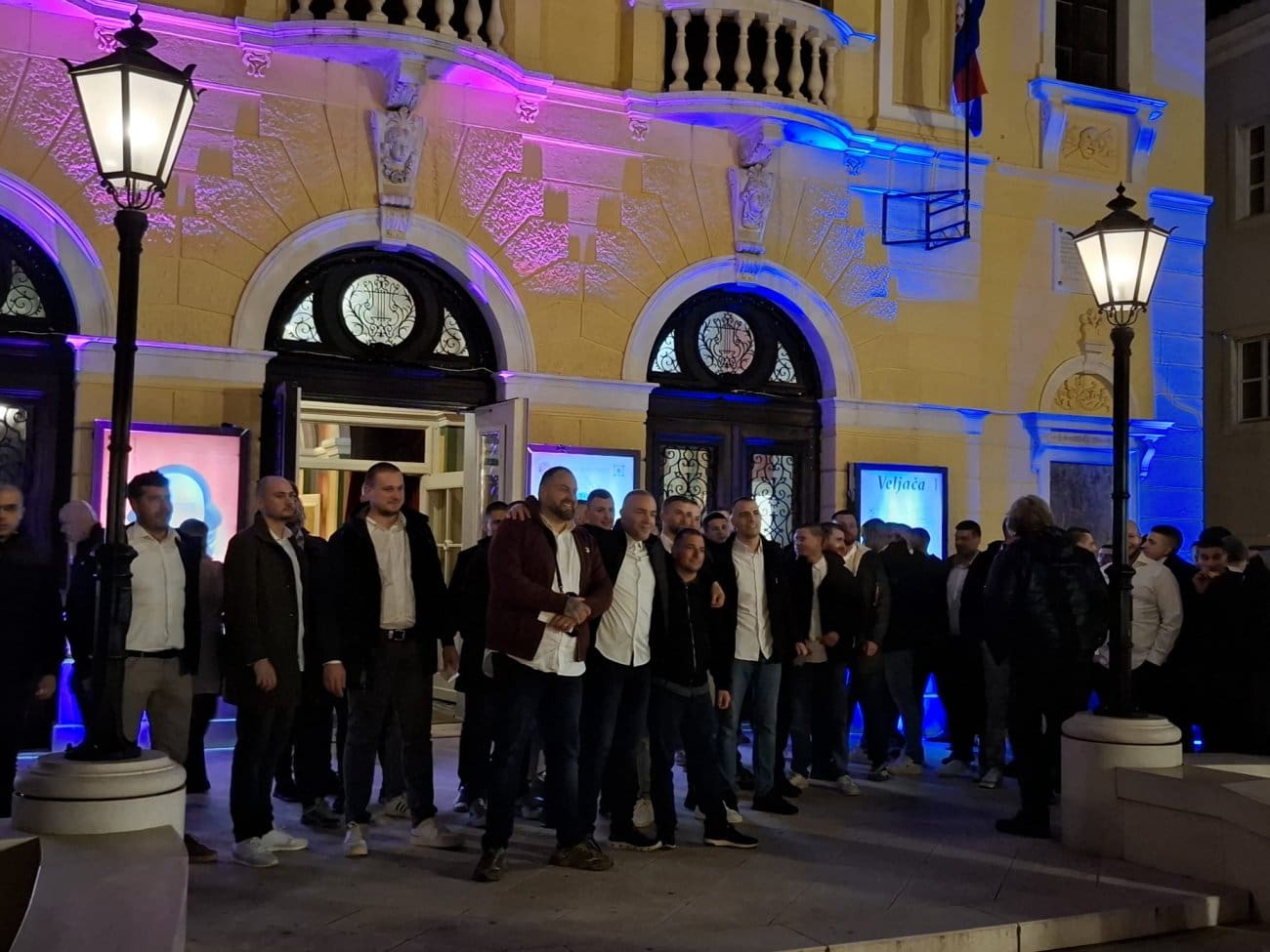 FOTO Torcidaši uskočili u veštite pa otišli u HNK Split