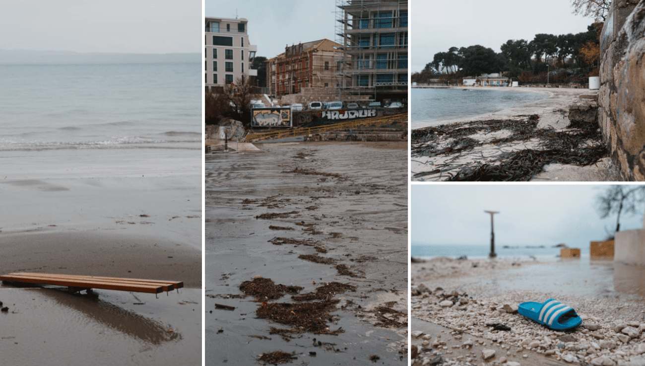 FOTO Pogledajte kako izgleda Split nakon sinoćnjeg razornog nevremena