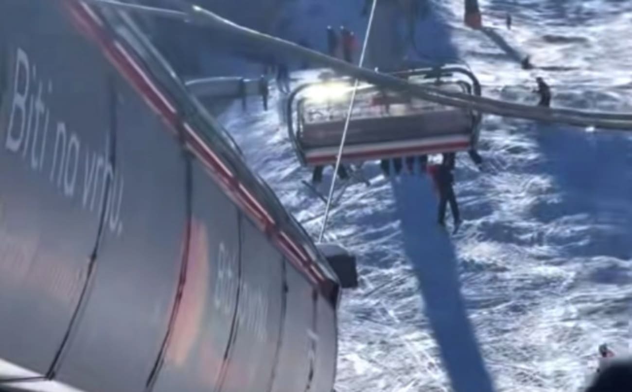 VIDEO Dijete palo sa žičare u BiH, skijaši ga pokušali uhvatiti