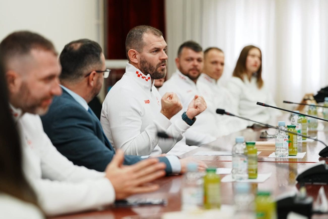 Kod župana Bobana su jutros bili najveći junaci splitskog sporta