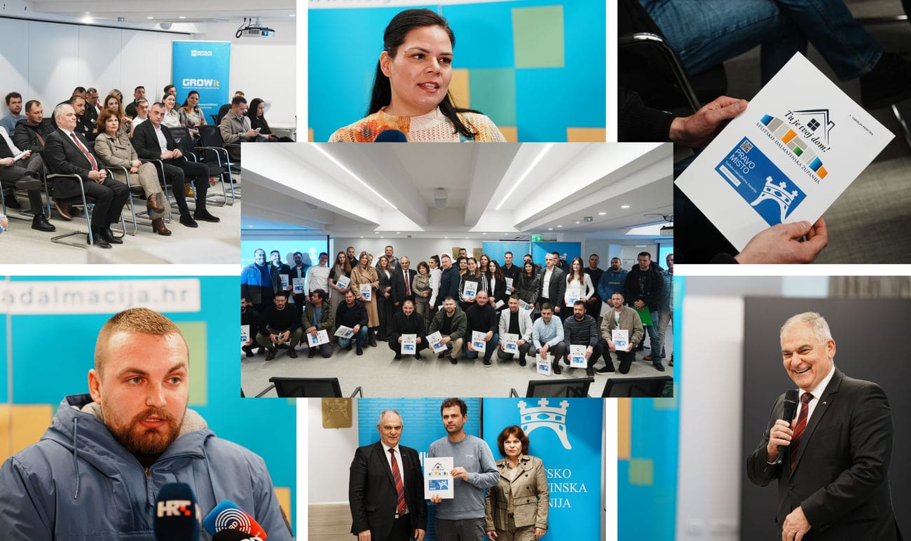 „Tu je tvoj dom“: Nova potpora za 43 mlade obitelji u Splitsko-dalmatinskoj županiji