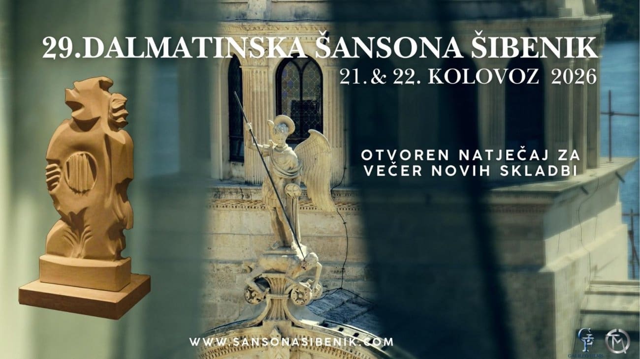 OTVOREN NATJEČAJ ZA ŠIBENSKU ŠANSONU: "Želimo ostati bastion dalmatinske pisme"