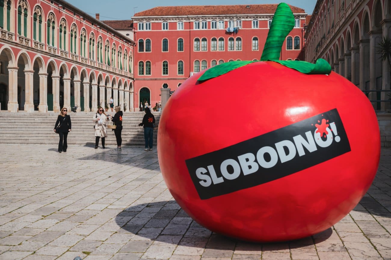 Pomidora koja je osvojila Split: poruka „Slobodno!“ krije više nego što mislite