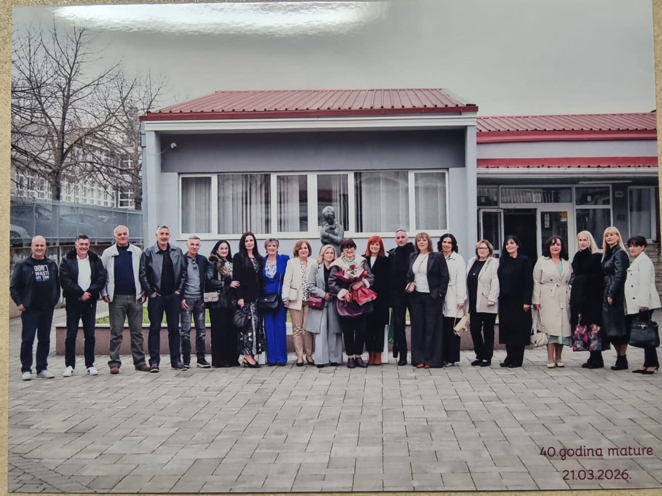 Nakon 40 godina od mature, sastala se generacija sinjske škole, stigla i razrednica