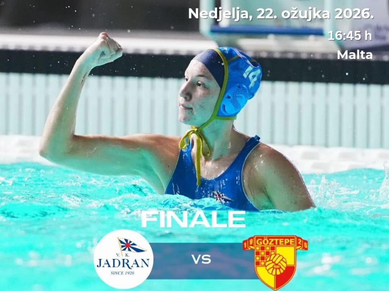 Vaterpolistice Jadrana su u finalu Challenger kupa, evo gdje ih možete gledati