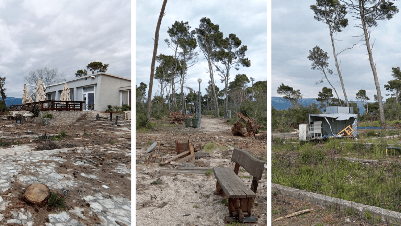 FOTO Društvo Marjan objavilo fotografije s Bena: "Tek se sada vide rezultati sustavne devastacije"