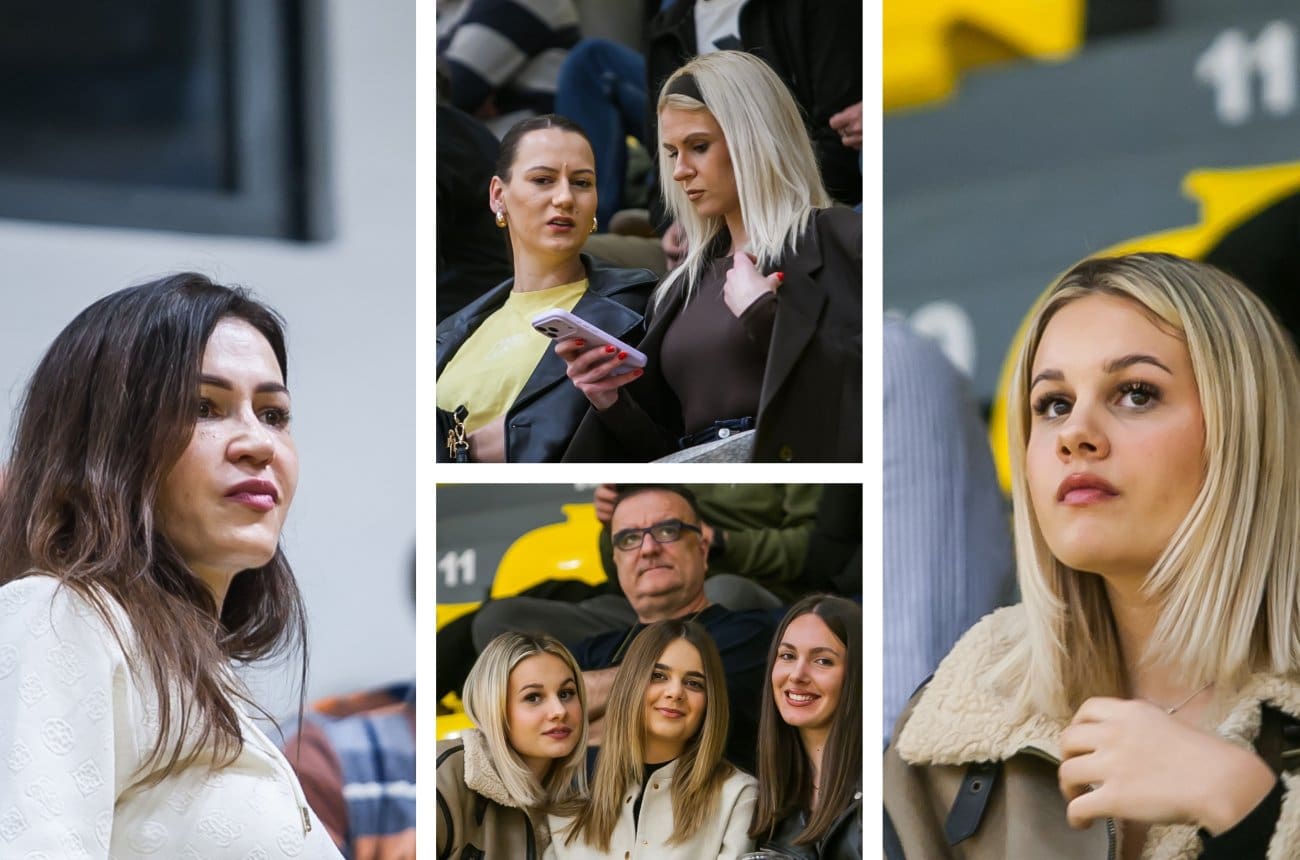Splitske ljepotice na tribinama. One su ukrale svu pažnju na Gripama