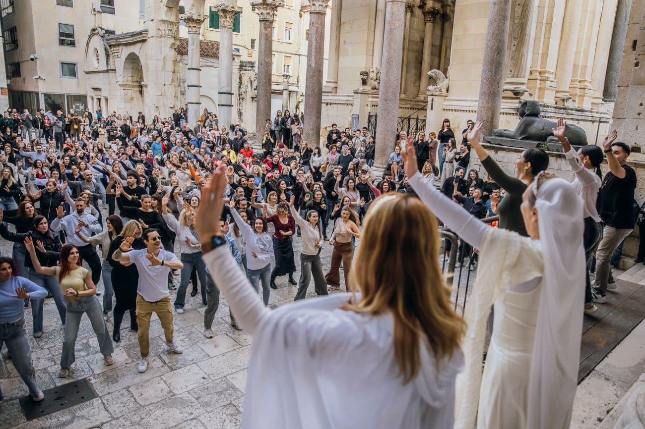 FOTOGALERIJA Ovako je centar Splita izgledao prije nekoliko dana. Znate li što se događalo?