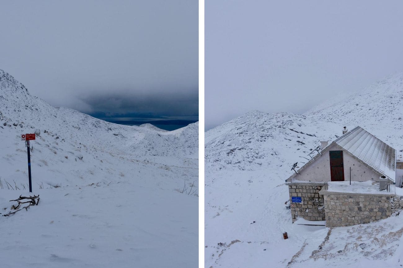 FOTO Snijeg prekrio Biokovo. Pogledajte ove prizore