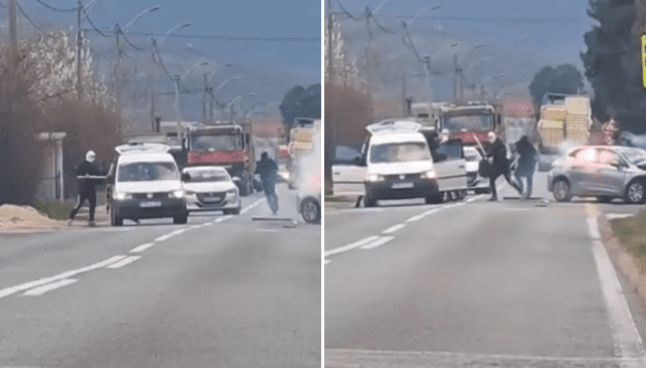 VIDEO Težak napad u Hercegovini: S bijelim fantomkama napali vozača i zapalili mu automobil