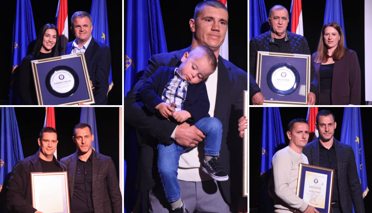 Povodom Dana grada Kaštela uručene nagrade i priznanja najuspješnijim kaštelanskim sportašima u protekloj godini