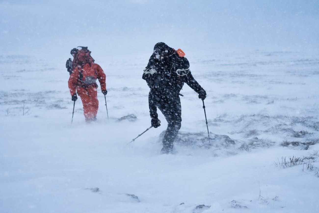VIDEO Planinare na Dinari zahvatila snježna vijavica, a osjet temperature zraka bio je -20 stupnjeva