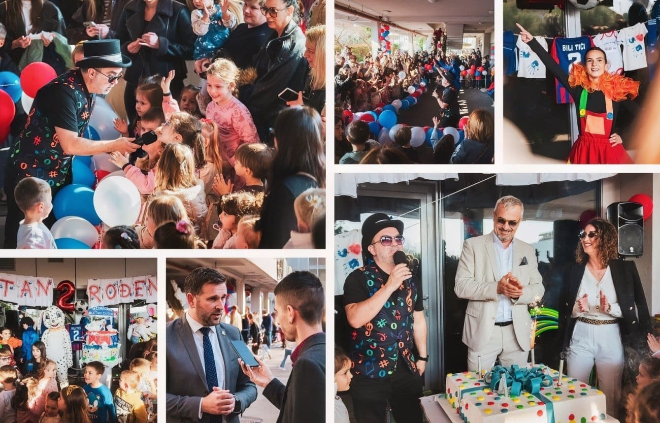 "Bili tići" proslavili drugi rođendan! Splitom odjekivali dječji smijeh, čarolija i veselje, došao i gradonačelnik Šuta: "Budite djeca i radujte se s nama"
