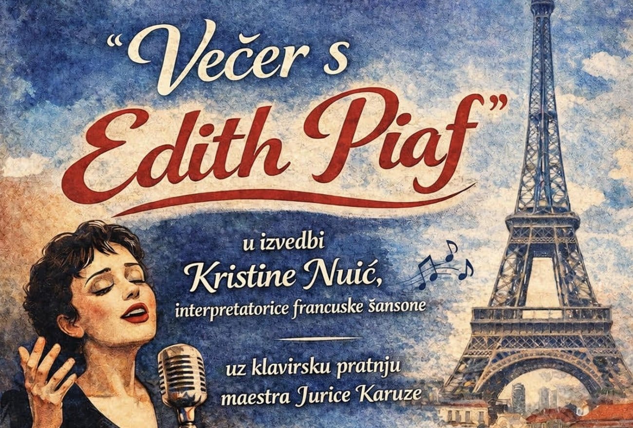 U Solinu koncert posvećen Edith Piaf: Večer francuske šansone u Gradskoj knjižnici