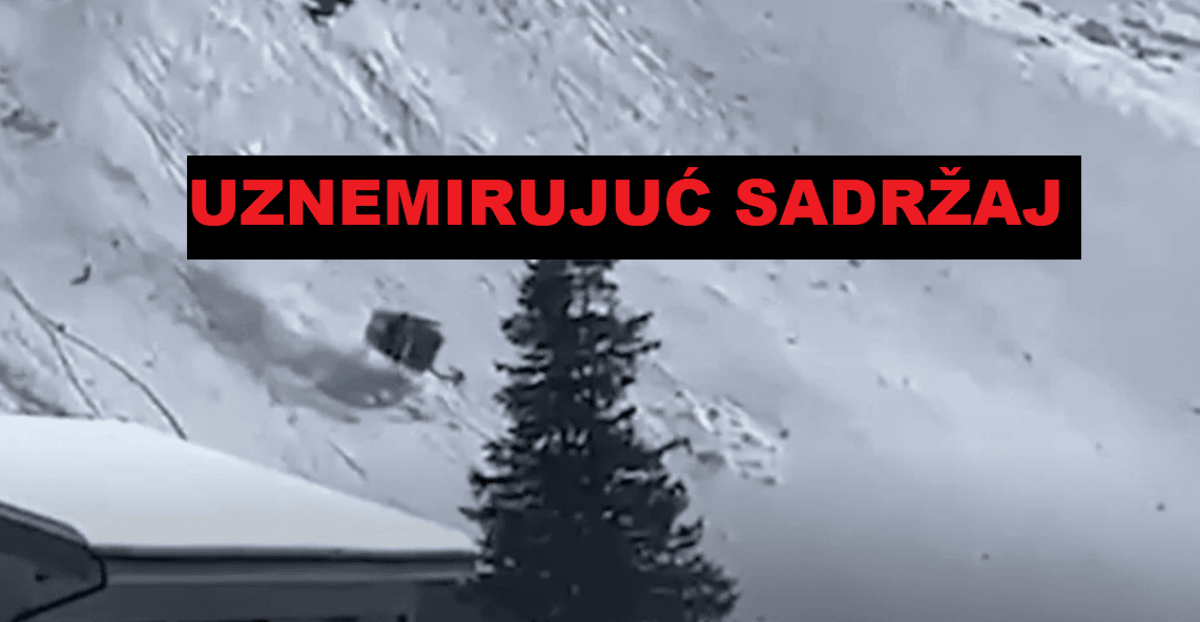 Horor u popularnom skijalištu: Jak vjetar srušio gondolu, svjedoci opisuju trenutke straha