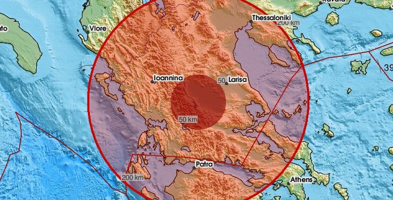 Jak potres pogodio Grčku: "Osjetio sam kako mi se automobil ljulja"