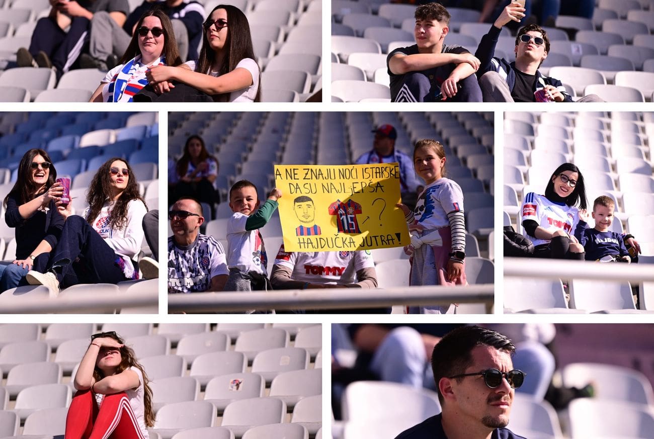 Staro, mlado, život cili: Pogledajte tko je sve danas na tribinama Poljuda