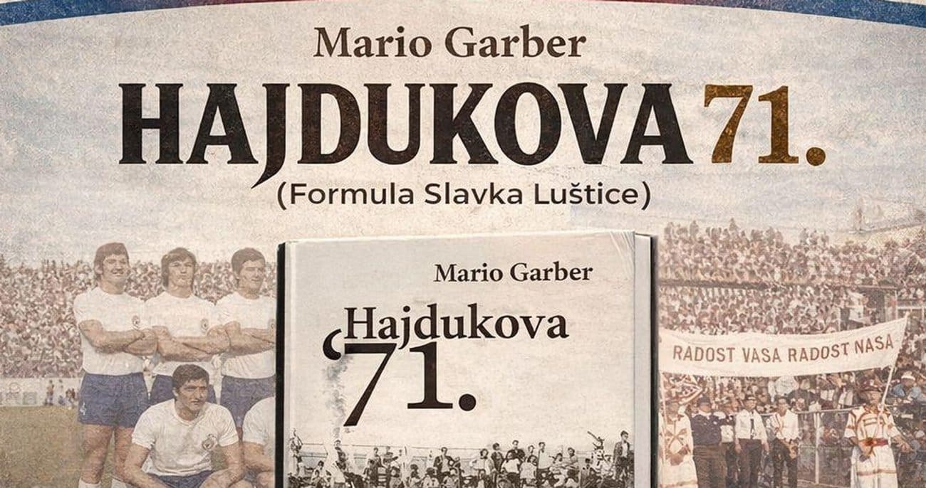 Mertojak domaćin predstavljanja knjige "Hajdukova 71." Marija Garbera