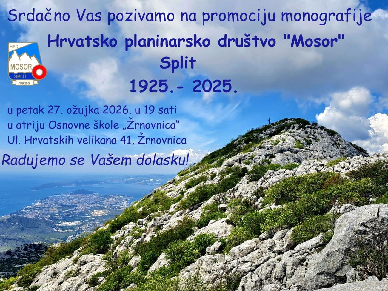Promocija monografije HPD-a Mosor povodom 100 godina djelovanja