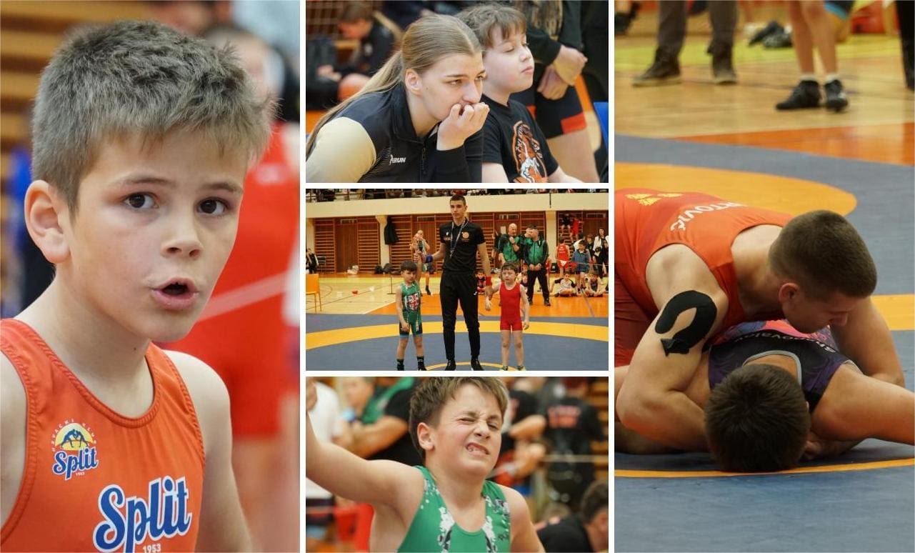 Puna dvorana hrvača: U Splitu održano prvenstvo regije koje je izazvalo veliko zanimanje