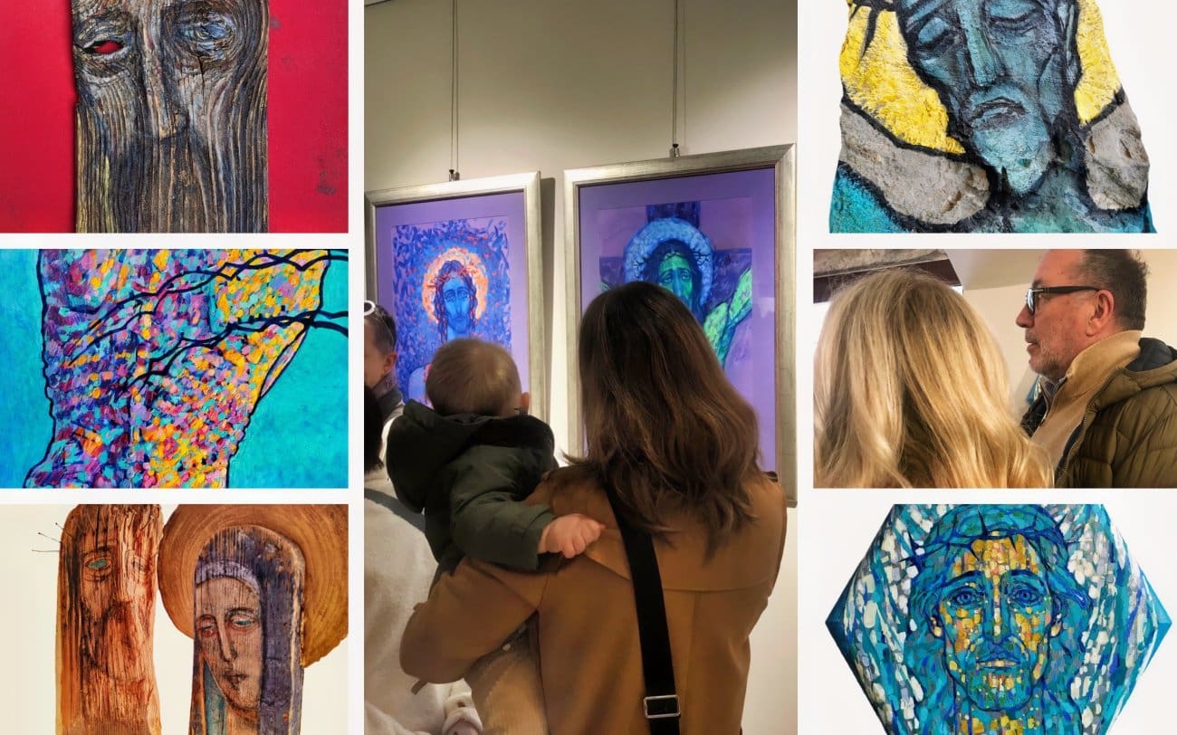 Neviđena scena u centru Splita. Umjesto turista, galeriju ispunili – Splićani: Muka Isusova u milijardu boja