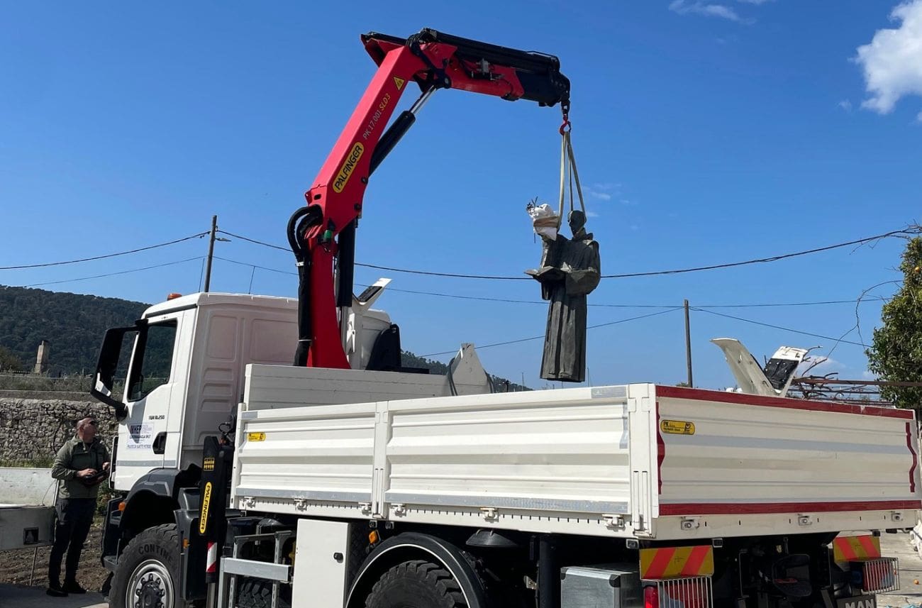 Kip sv. Ante vraćen na Poljud: Nakon teškog oštećenja u nevremenu ponovno zasjao u punom sjaju