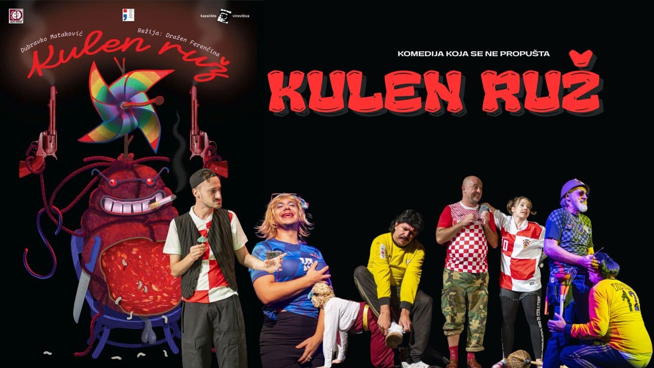 Urnebesna komedija „Kulen ruž“ ove subote gostuje u Gradskom kazalištu mladih