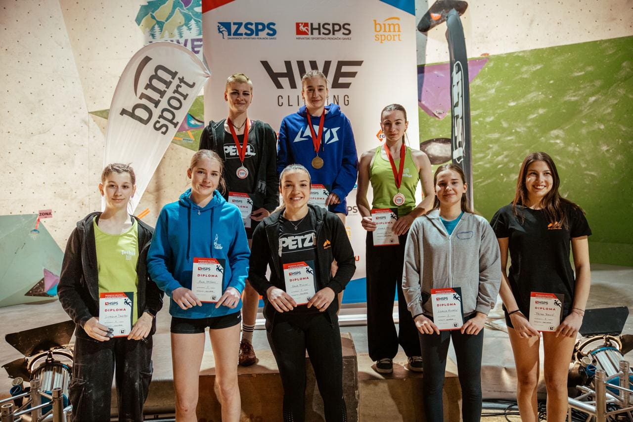 Split slavi: Penjači SPK LAPIS dvostruki prvaci Hrvatske