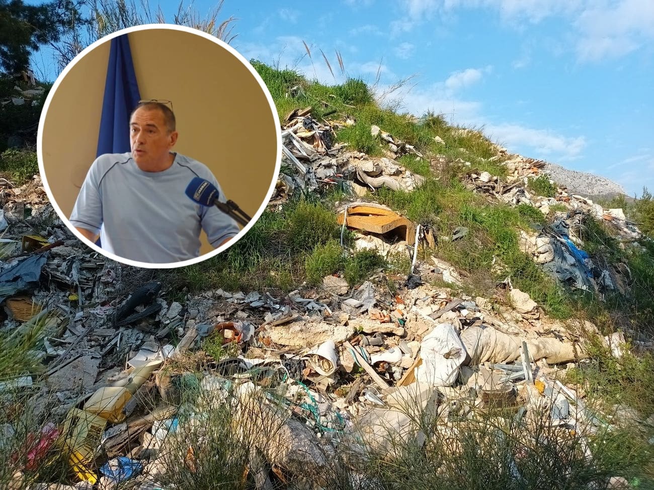 EKOCID Ponovno nelegalno odlaganje građevinskog otpada u Kaštel Sućurcu