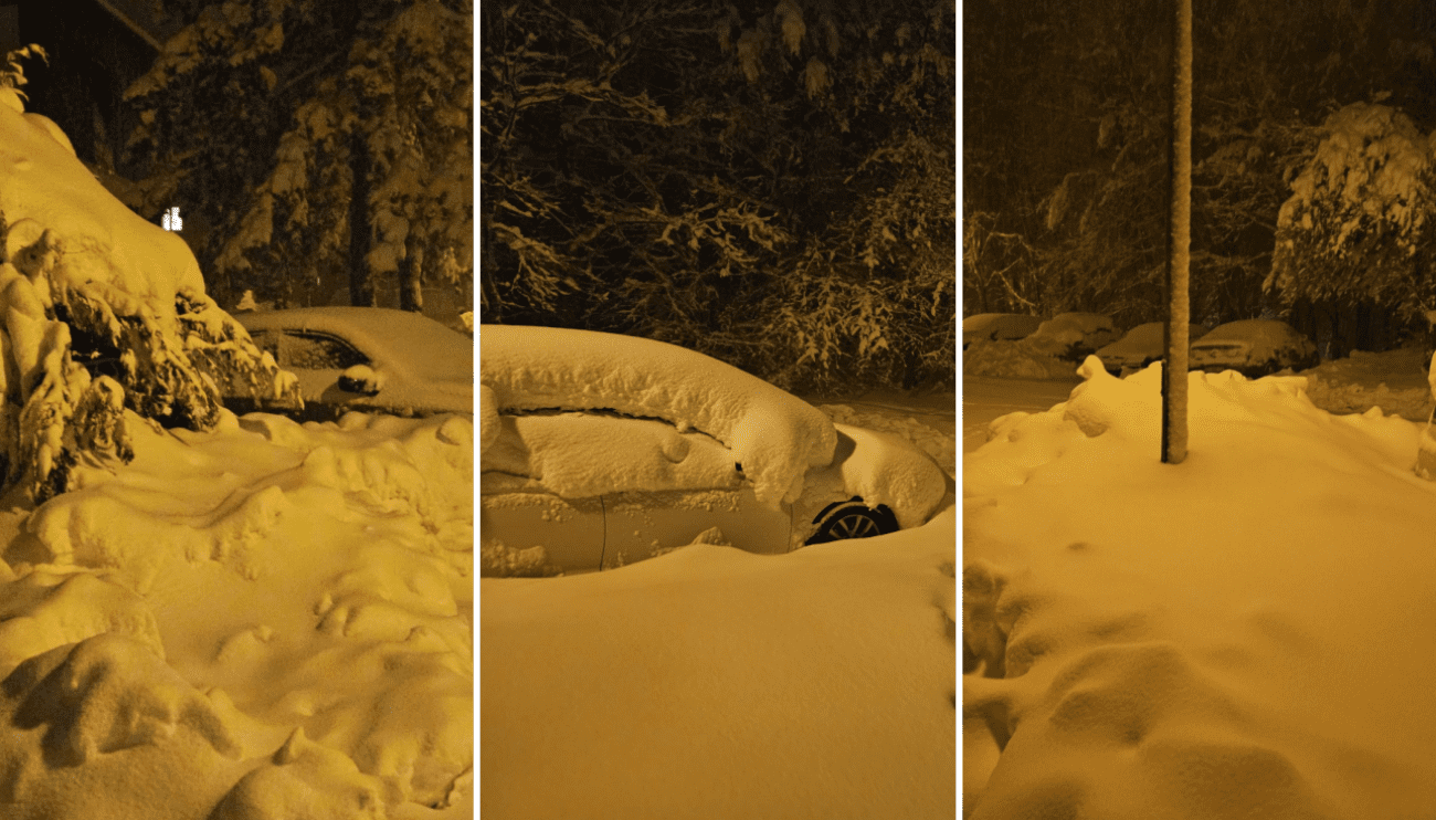 FOTO Na Plitvicama je pola metra snijega, slike su nadrealne