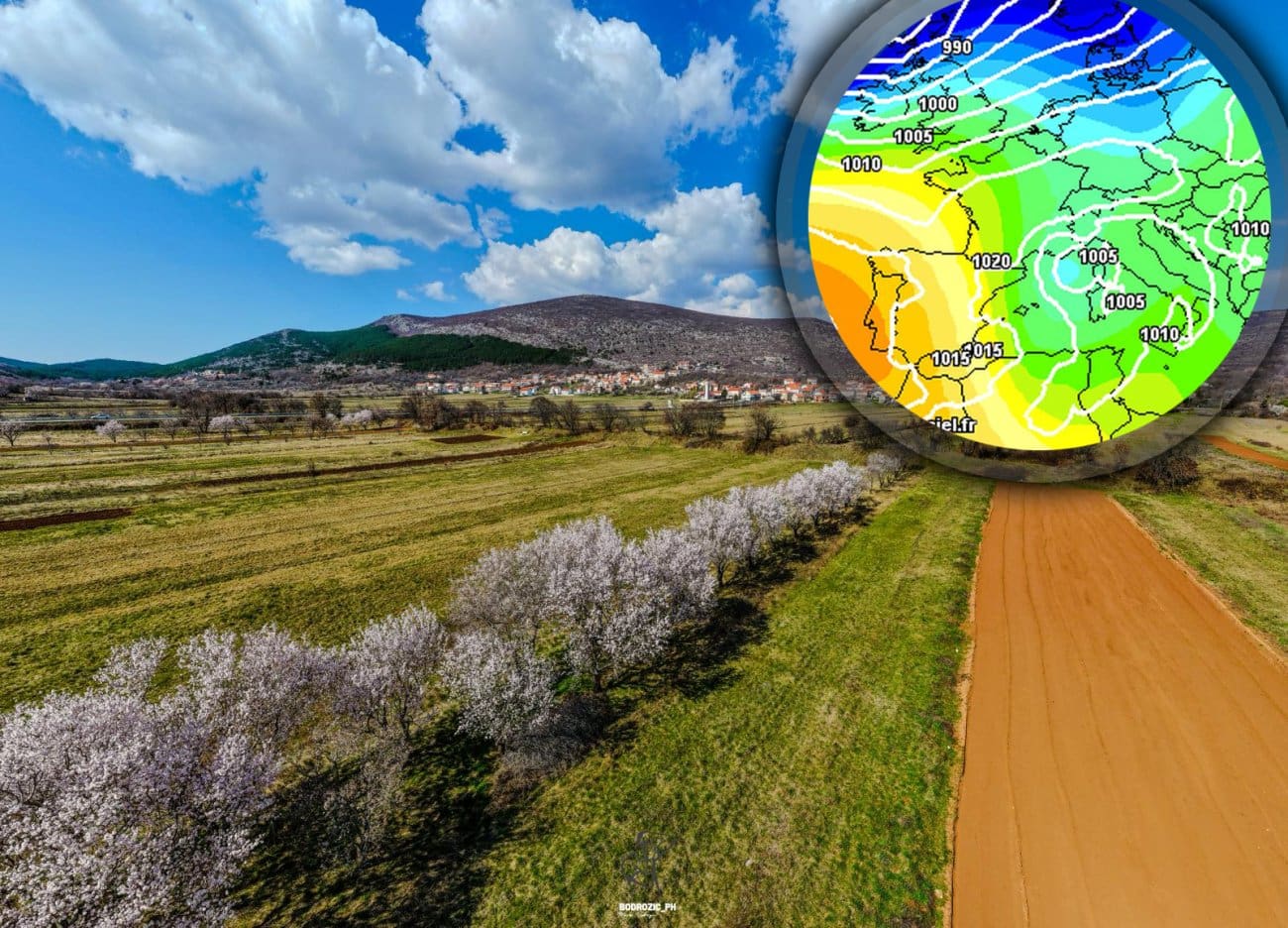 Sad je izvjesno, marčane bure su zakazale, ali za vikend slijedi "urušavanje" anticiklone